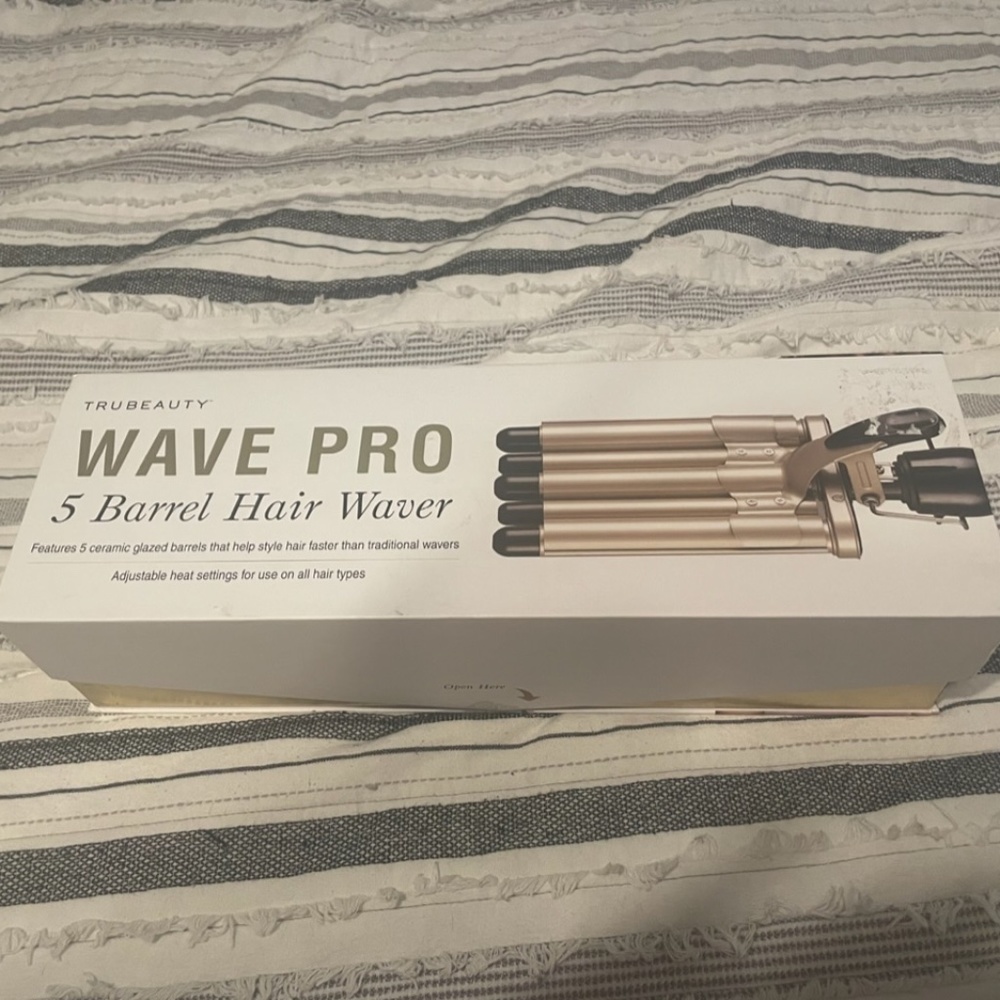 5 barrel hair waver
